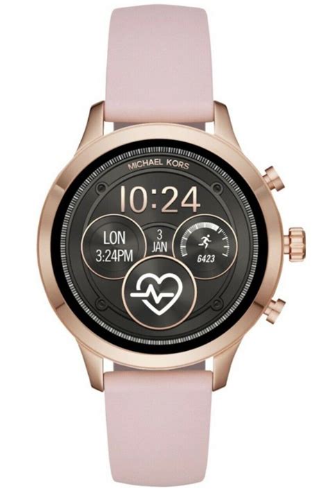 michael kors runway pink smartwatch|runway gen 4.